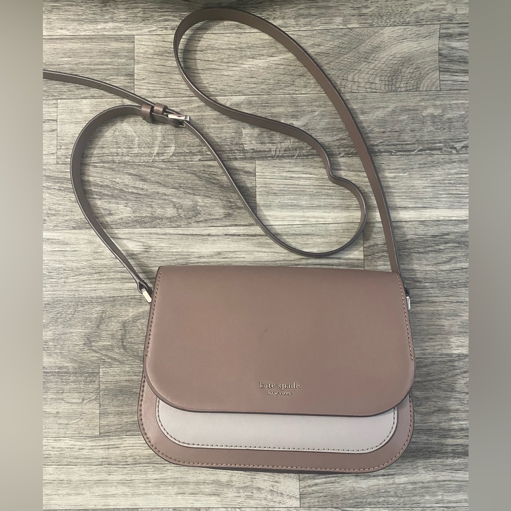 Kate Spade Nadine Colorblock Leather Womens crossbody
